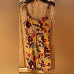 Urban Outfitters Sweet on You Structured Smocked Linen Lined Mini Dress Size XS Photo 5