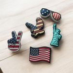 Patriotic shoe charms Multiple Size undefined Photo 0