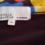 We Wore What  Danielle Bernstein Tropicana Dress Womens Plus XXL  Black Floral Maxi Photo 10