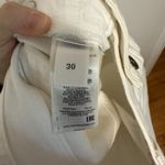 Victoria Beckham Portland Mid Rise Wide Leg White Jeans Size 30 Photo 10