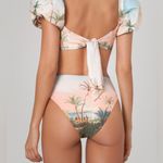 Agua Bendita NWT!  Isabella Aldea High Rise Bikini Bottom Size L Photo 1