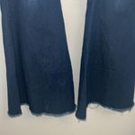 Distressed Ripped Bell Bottom Jeans Classic High Waisted Flared Jean Pants 38/32 Blue Size undefined Photo 3