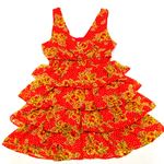 Forever 21 NWT  Apple Blossom Strawberry Shortcake Red Polka Dot Dress Ruffle Hem Photo 0