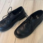 Dr. Martens all black leather brogue shoes Photo 1