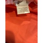 J.Crew  Knee Length Pencil Cotton Stretch Skirt Back Zip Slit 12 Coral Orange Photo 9
