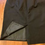 Liz Claiborne  Skirt 14 Black Mini Lined Professional Wear Back Zip Closure Photo 3