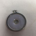 𝅺light purple and silver jade pendant Photo 2