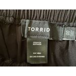 Torrid Black Cargo Jogger Pants Size 00 /M/L/Rayon Blend Stretch Women’s Casual Photo 1