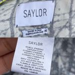 Saylor Women’s Dress Blue White Print Straps V Neck Cut Put Back XS Photo 9