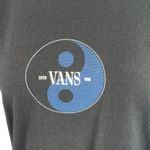 Vans Off The Wall Black Short Sleeve Crewneck Graphic Tee T-Shirt Top Size S Photo 2
