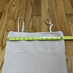 Babaton  Aritzia Beige Denzel Corset Sculpt Knit Ribbed Tank Size Medium‎ Photo 4