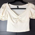 Belle Sleeve Crop Top. Women’s XS. NWOT. Photo 0