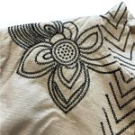 Tweeds Cream and Black Floral Women's Blazer Size XL Photo 1