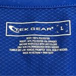 Tek Gear v-neck athletic shirt blue size large Photo 7