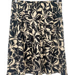 Ann Taylor  Womens Vintage Tropical 100% Silk Floral Knee Length Skirt Size‎ 4P Photo 0