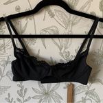 SKIMS  Fits Everybody unlined underwire Lace Scoop Bra Onyx Black NWT 34DD Photo 6