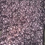 Z Supply Black and White Floral Blouse Photo 4