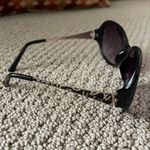 Betsey Johnson Women’s Sunglasses in Black and Gold Photo 1