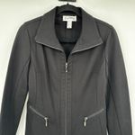 Joseph Ribkoff  Black Zip Front Jacket Blazer Womens Size 8 Photo 1