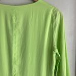 Mara Hoffman Naliyah V-Neck Midi Dress Neon Green Photo 10