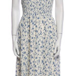 Reformation  Juliette dress size large cottagecore floral feminine resortwear Photo 0