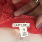 I Love H81  red coral ruffle one‎ shoulder dress Photo 5