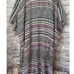 American Eagle Kimono Cover Up Open Front Caridgan Longline Boho Fringe One Size Photo 3