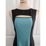 Marc New York Andrew Marc 90s Retro Colorblock Dress Size 4 Front Cutout Photo 3