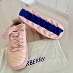 Burberry  Box Knit Check Low Top Sneakers Photo 6
