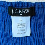 J. CREW Royal Blue Gauze Drop Waist Short Dress or Cover Up ~ Women's Size SMALL Photo 3