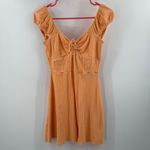 l*space L* Sirena Dress Size Small Mini Ribbed Cantaloupe Beach Resort Vacation Photo 15