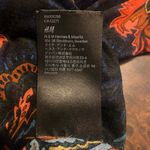 H&M Belted T-shirt Tunic in Fall Floral Print- size small Photo 5