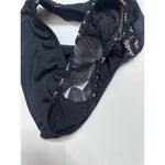 PilyQ New. black lace high rise waisted bikini bottom. Size small Photo 9