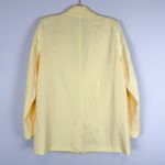 VICI  Glow Getter Double Breasted Blazer Lemon Yellow Oversized Size Medium Photo 6
