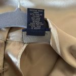 Laura Scott Woman Size 20 Champagne Gold Satin Dressy Tank Holiday Button Back Photo 6