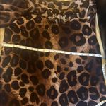 Ashley Stewart  Leopard Print Blouse with Chain Detail size L Photo 7