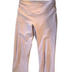 Fabletics 2PC Leggings & Sports Bra M Light Pink/Mauve Yoga Work~Out Twist Top Photo 0