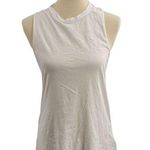 LA Made  White Braid Back Tank Size Small New Photo 0