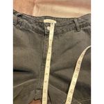 Forever 21  Women Cargo Jeans Black Size 28 High Rise Wide Leg Denim Pants Baggy Photo 11