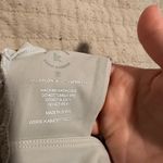 Kamo Fitness Grey backless cropped top with removable pads. Gray Photo 6