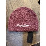 Rag & Bone Women's Wool Blend Heritage‎ Beanie Winter Hat Burgundy $165 Red Photo 2