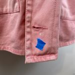 Cinq à Sept Cinq a Sept Studded Julia Jacket Shacket Pink Denim Western Photo 6