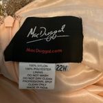 Mac Duggal Womens Plus Size Beaded Sequin 3/4 Sleeve Gown Rose Gold 4857 Photo 13