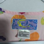 Moon Dance Pink Fruit Print Button Smock Vest Sleeveless Novelty Top Size M Size M Photo 4