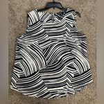 DKNY Black and White Women's Top Photo 0