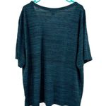 Old Navy Size XXL Shirt Dark Blue Teal Round Neck Pocket Tee Short Sleeve Causal Photo 1