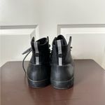 Hunter Unisex Target Dipped Canvas High-Top Sneakers Black&Black Size M6.5/W8.5 Photo 2