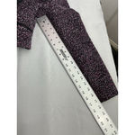 Calvin Klein Womans  4P Multicolor Long Sleeve Open Front Cropped Lined Blazer Photo 6