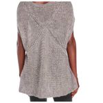 Free People Tatiana Heather Gray Linen Blend Sweater Tunic Vest medium Photo 1