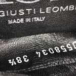 AGL Attilio Giusti Leombruni Cap Toe Ballet Flat Black Size 7.5 Photo 6